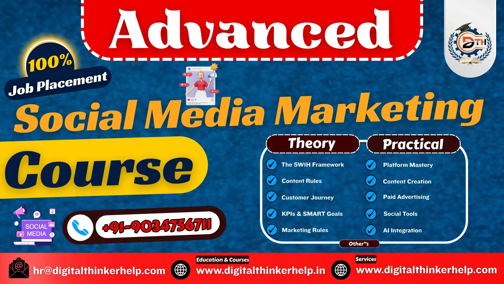 Social Media Marketing Course in yamunanagar