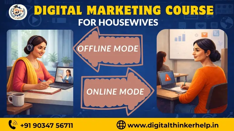 Digital Marketing Course for Housewives
