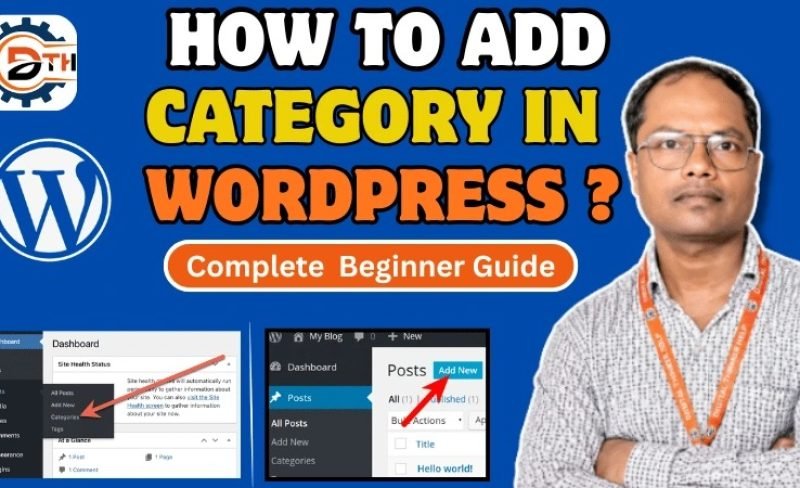 How to Add category in wordpress