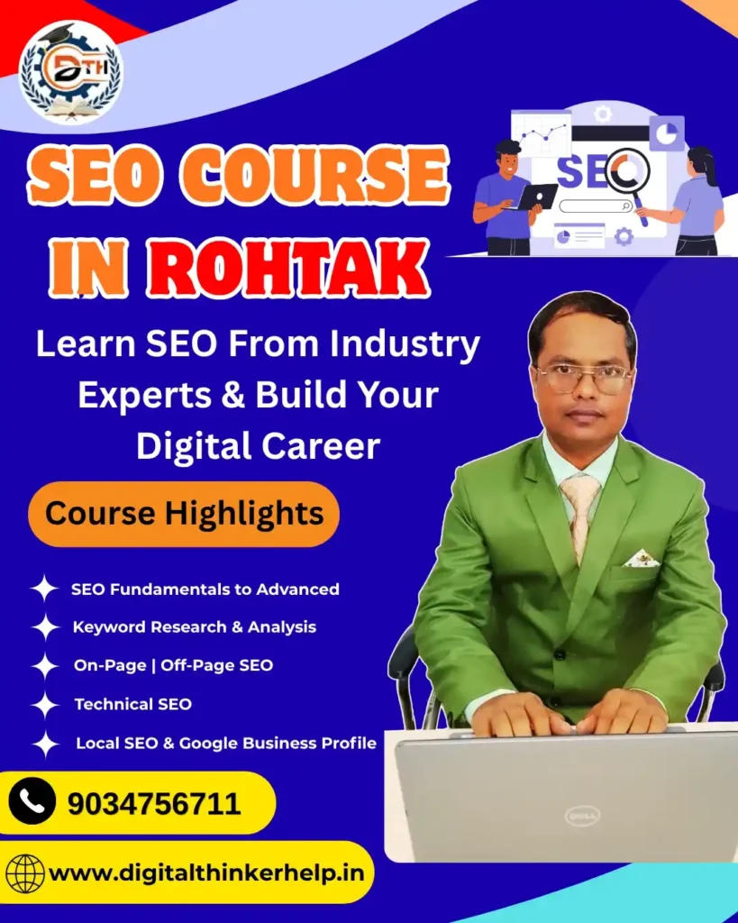 SEO training in Rohtak 
